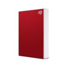Seagate One Touch 4 TB External HDD with Password Protection – Red